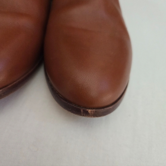 J. Crew Brown Leather Winter Boots - Picture 5 of 16